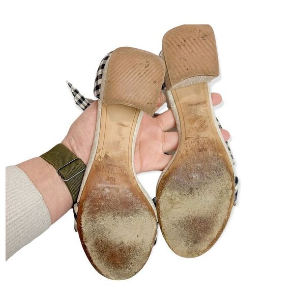 Alexandre Birman Plaids Sandals Size 37.5 - Picture 7 of 8